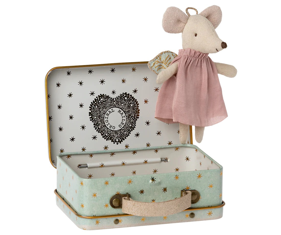 Angel mouse in suitcase  image 1