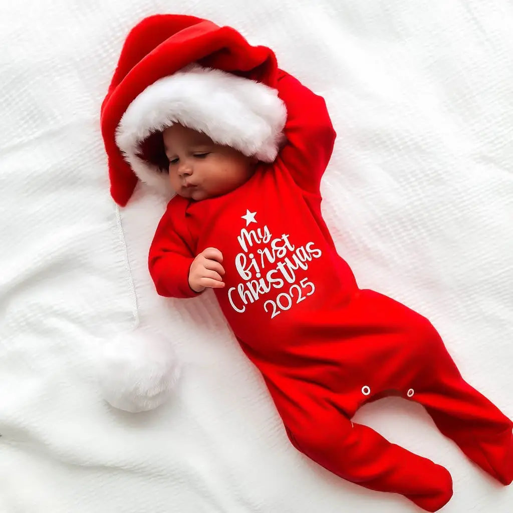 My first christmas sleepsuit