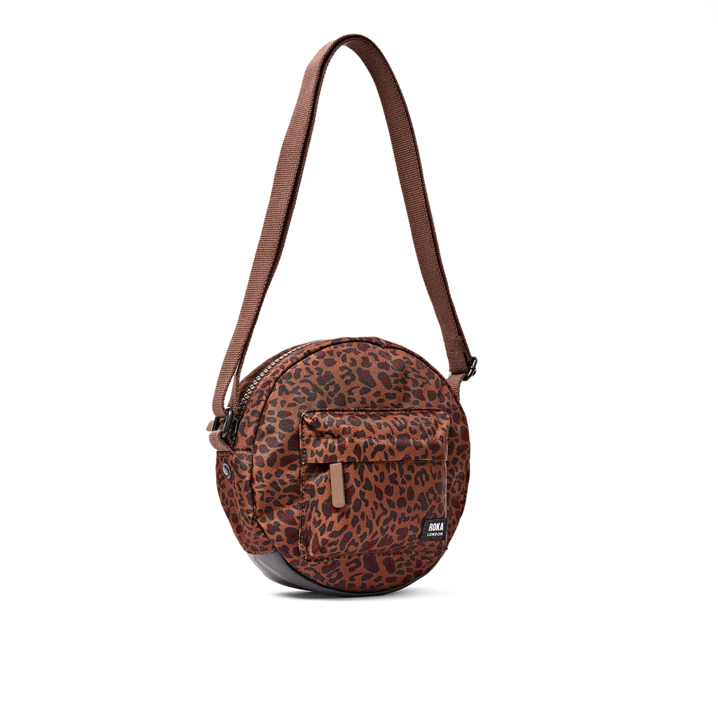Paddington cross body in mini leopard