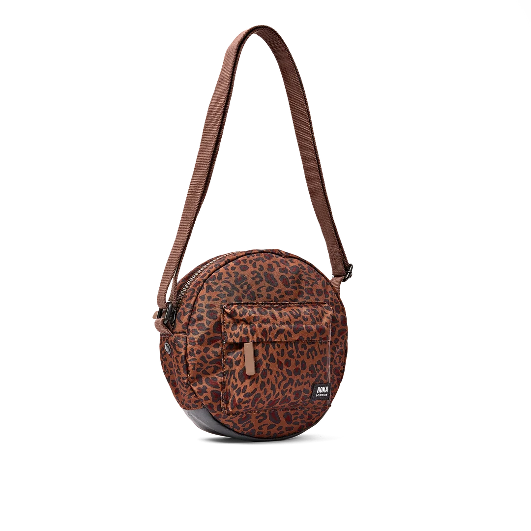 Paddington cross body in mini leopard