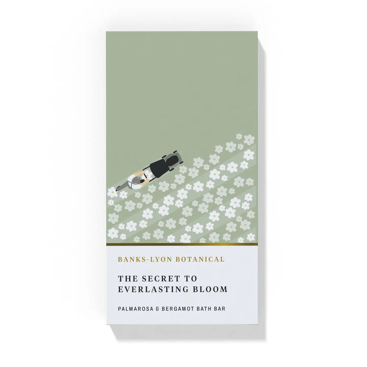Palmarosa & bergamot solid bath oil bar