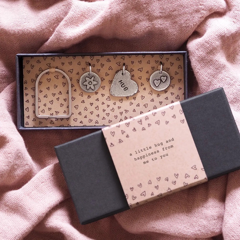 Mini hug charms key ring  image 0