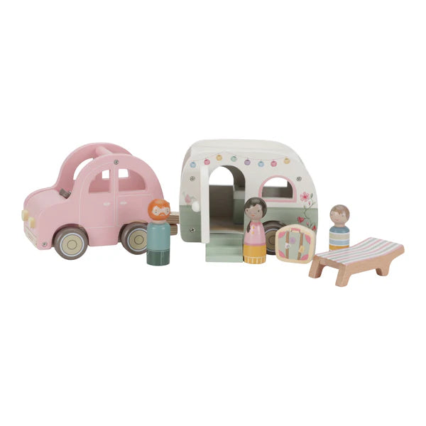 Toy car and caravan image 1