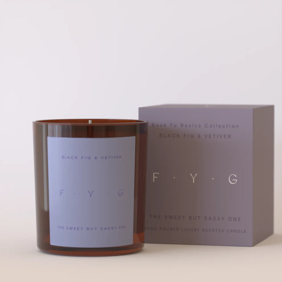 Black fig &vetiver candle image 0