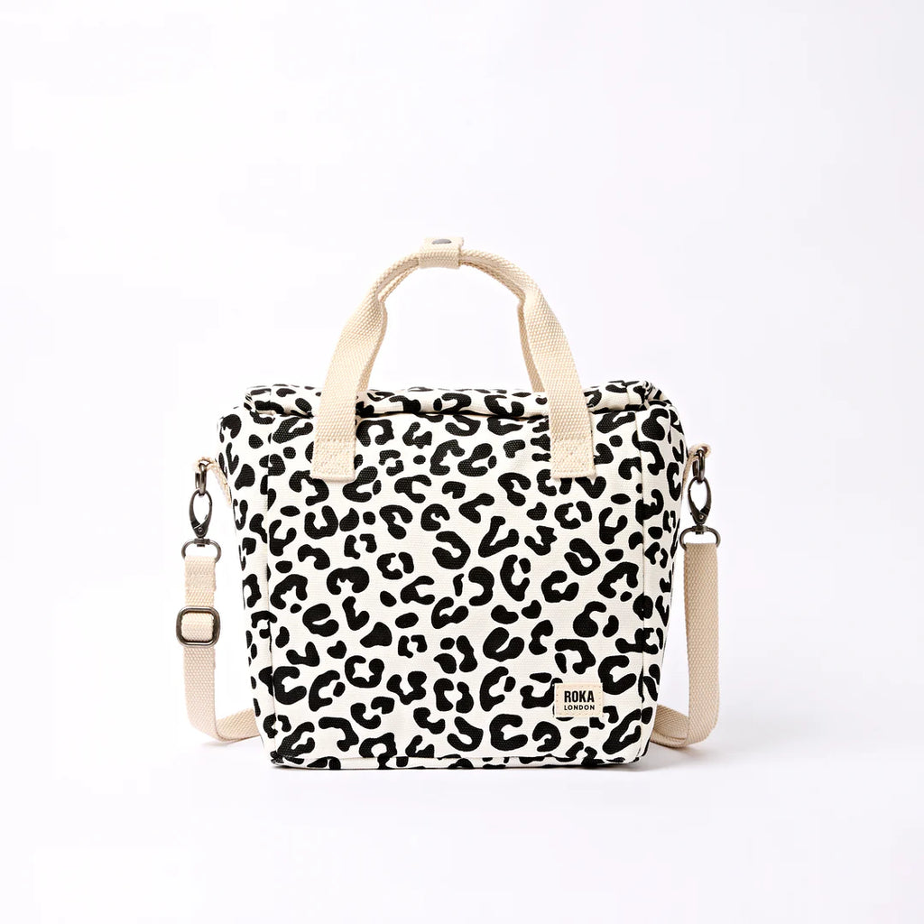 Hampstead lunch bag in summer leopard
