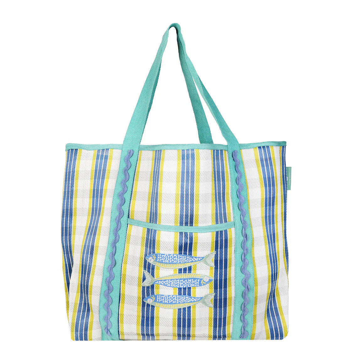 Sardine fish tote bag