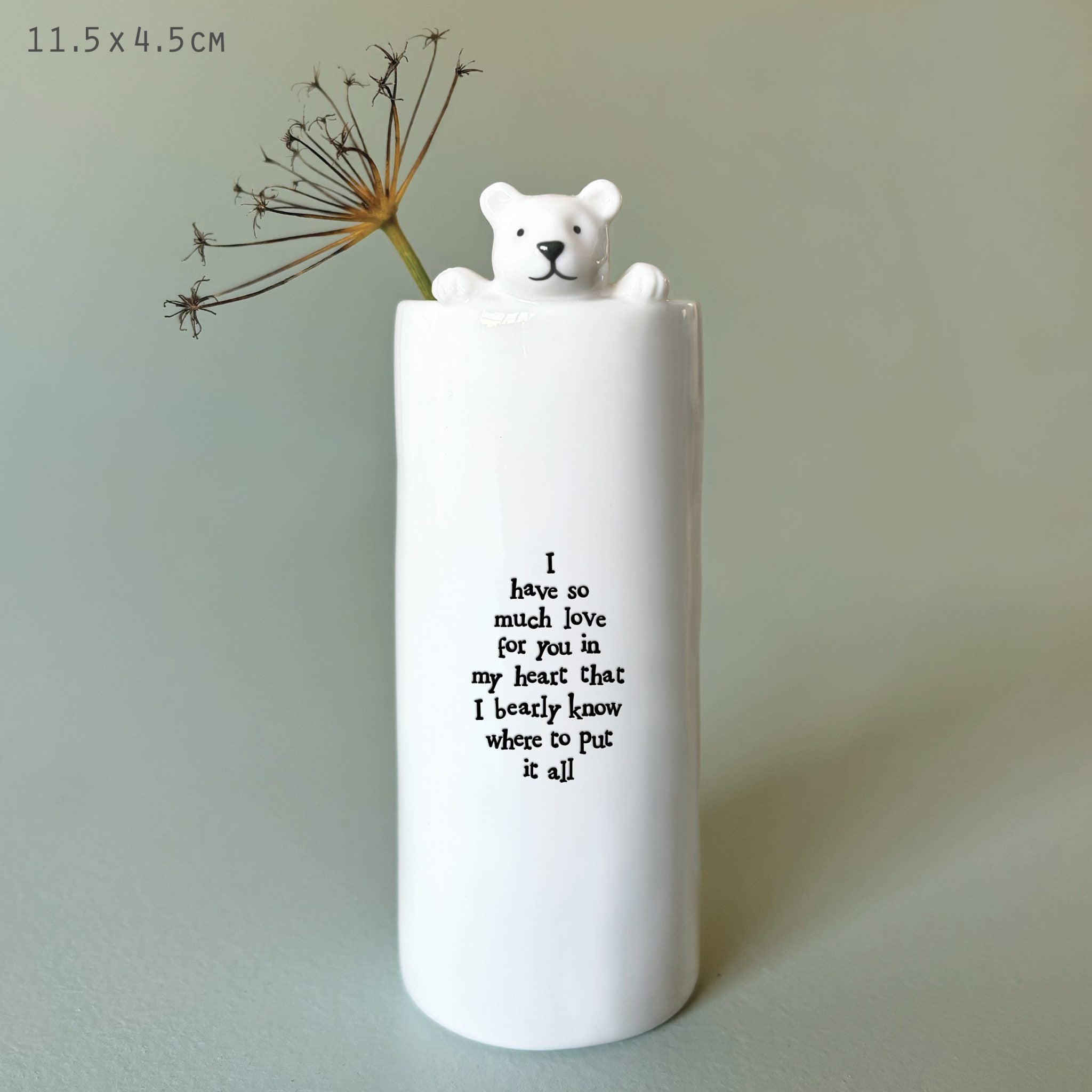 So much love bear vase  image 0