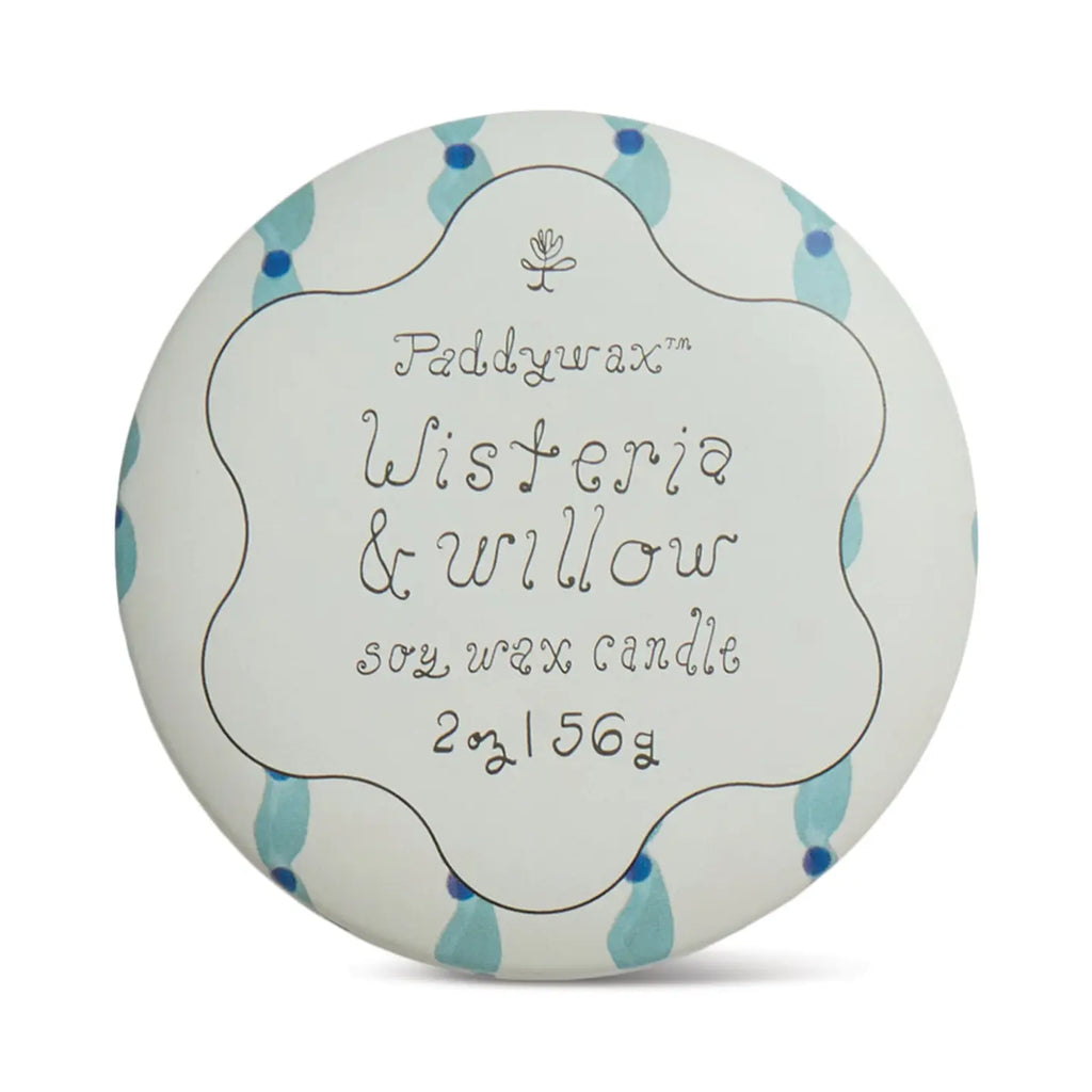 Paddywax Tulip Tin Candle - Wisteria & Willow