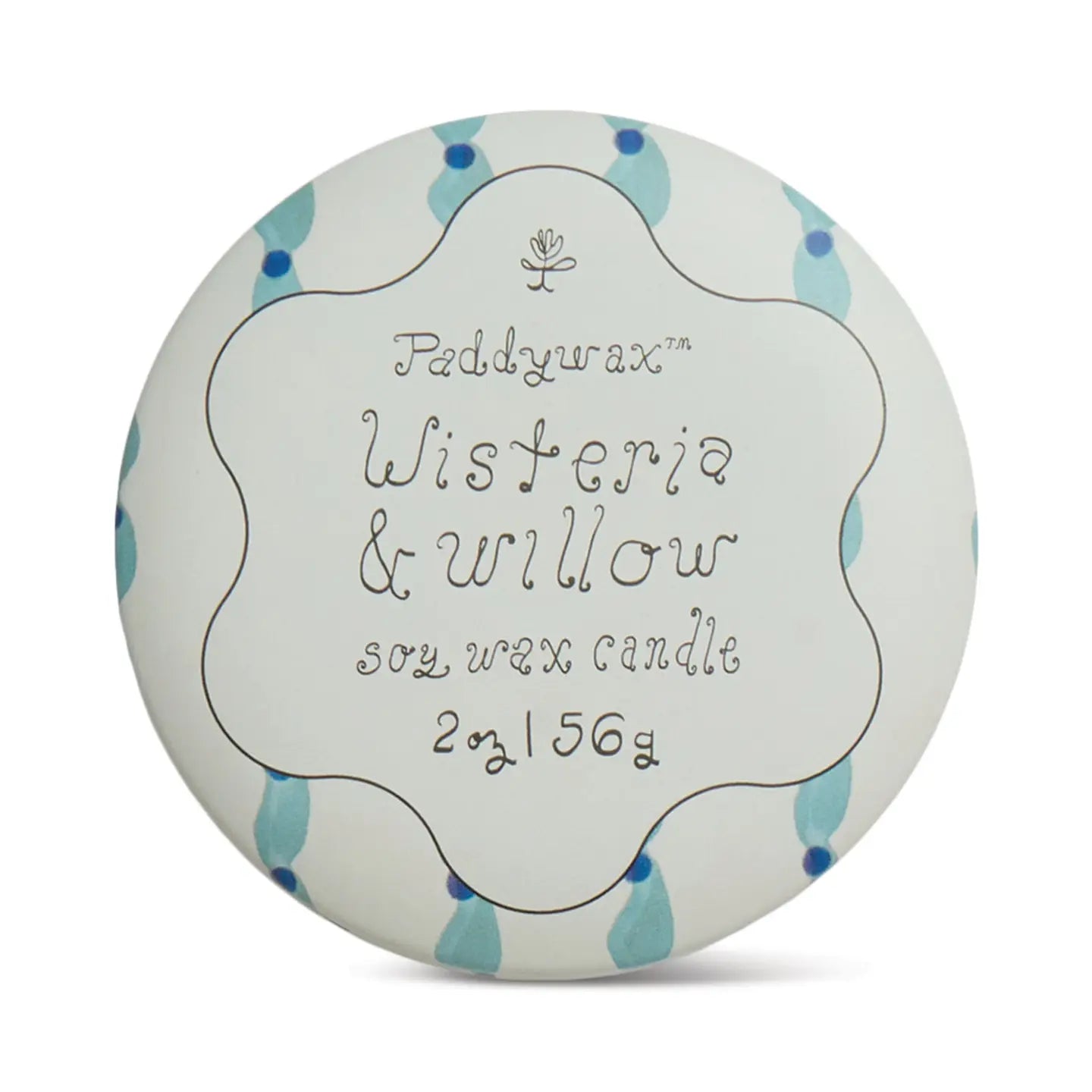 Paddywax Tulip Tin Candle - Wisteria & Willow