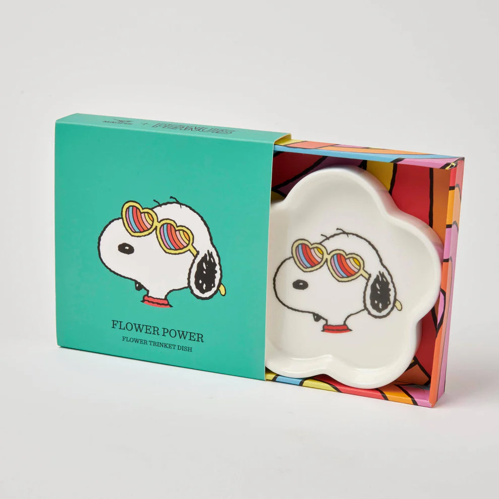 Peanuts Flower Shaped Trinket Dish - Flower Power image 0