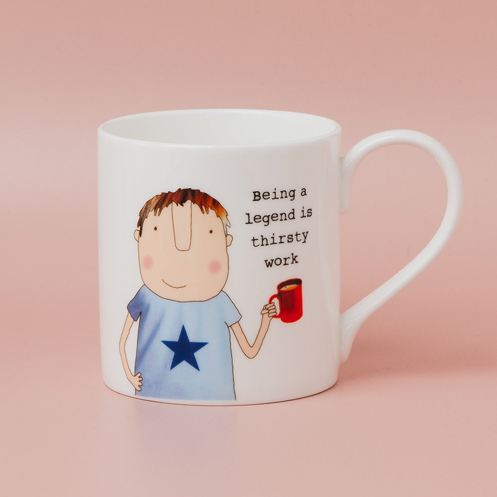 Legend thirsty work - mug