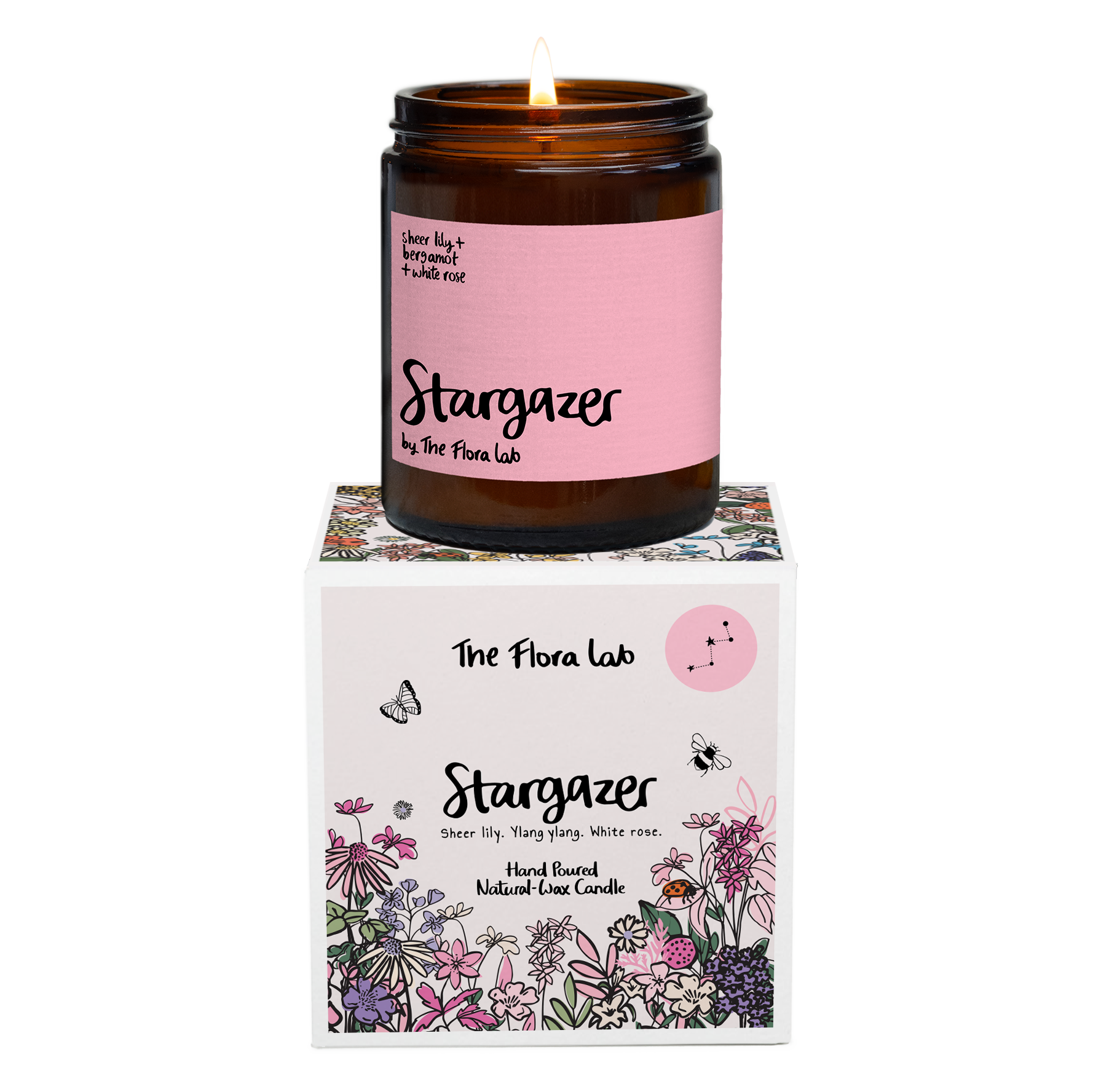 Stargazer candle