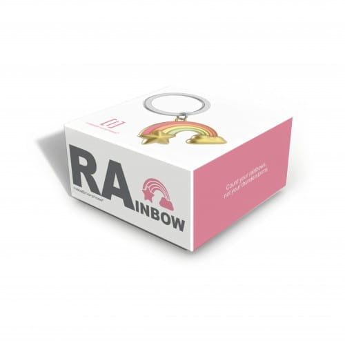 Rainbow keyring image 0