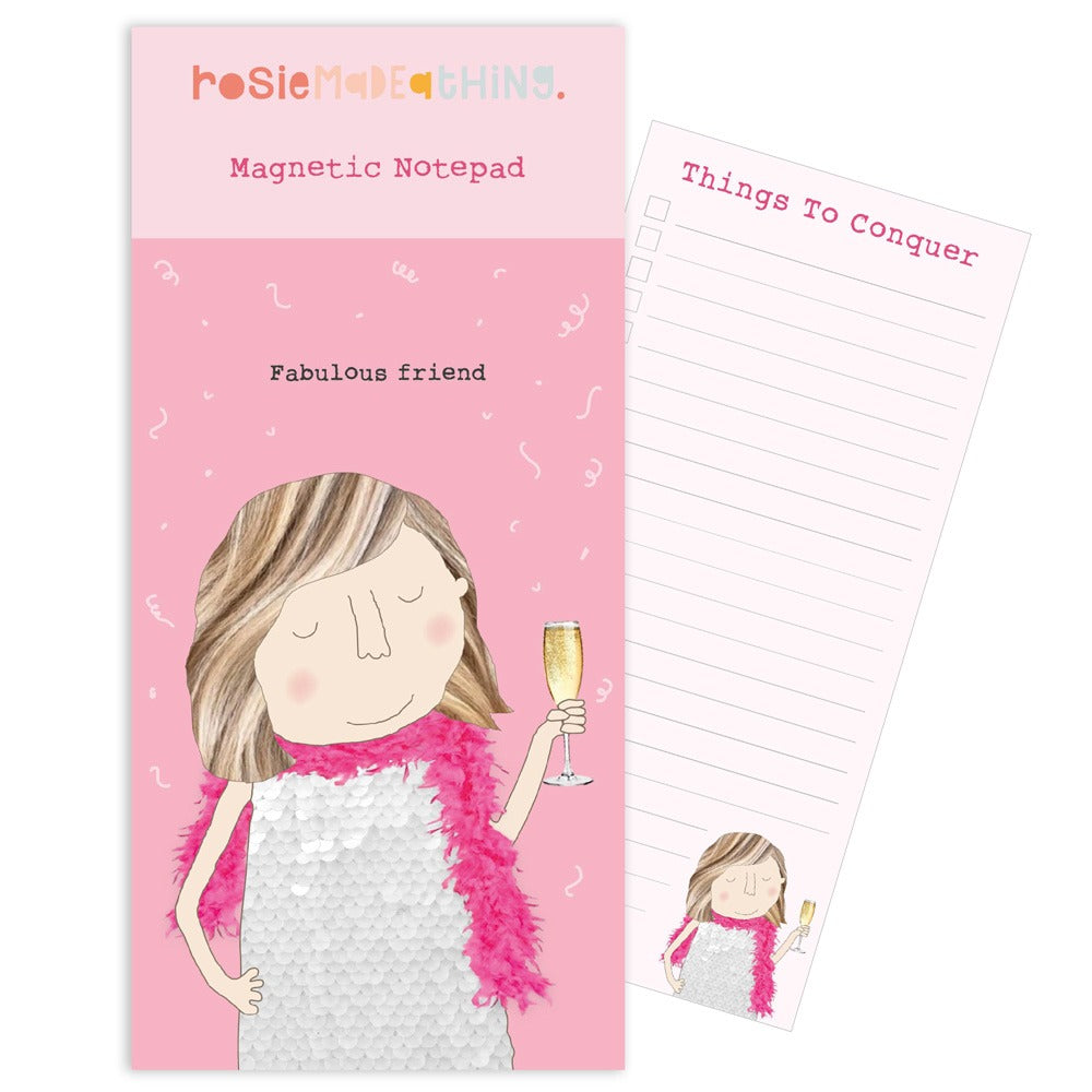 Fabulous friend magnetic notepad  image 0