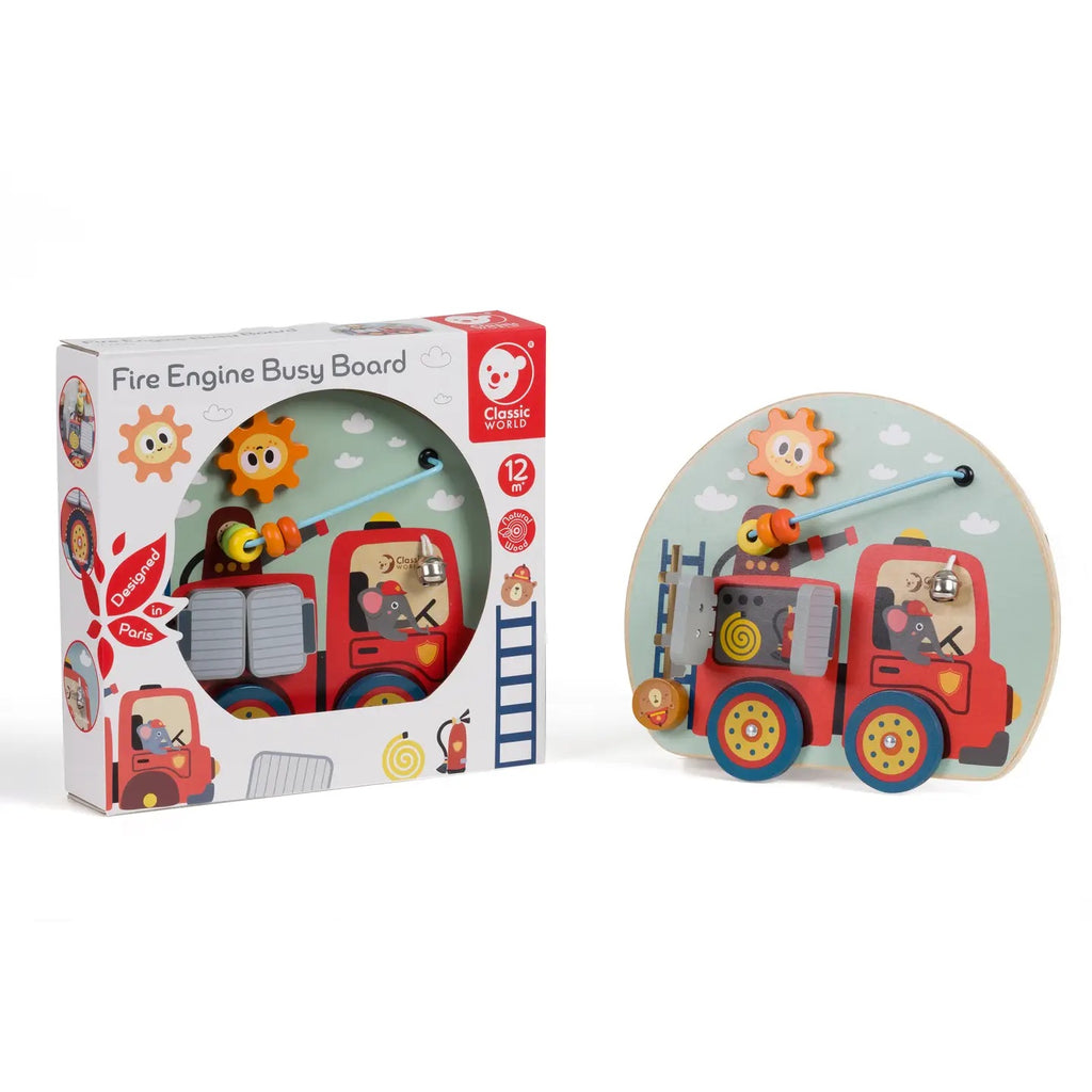 Wooden fire engine busy board  image 0