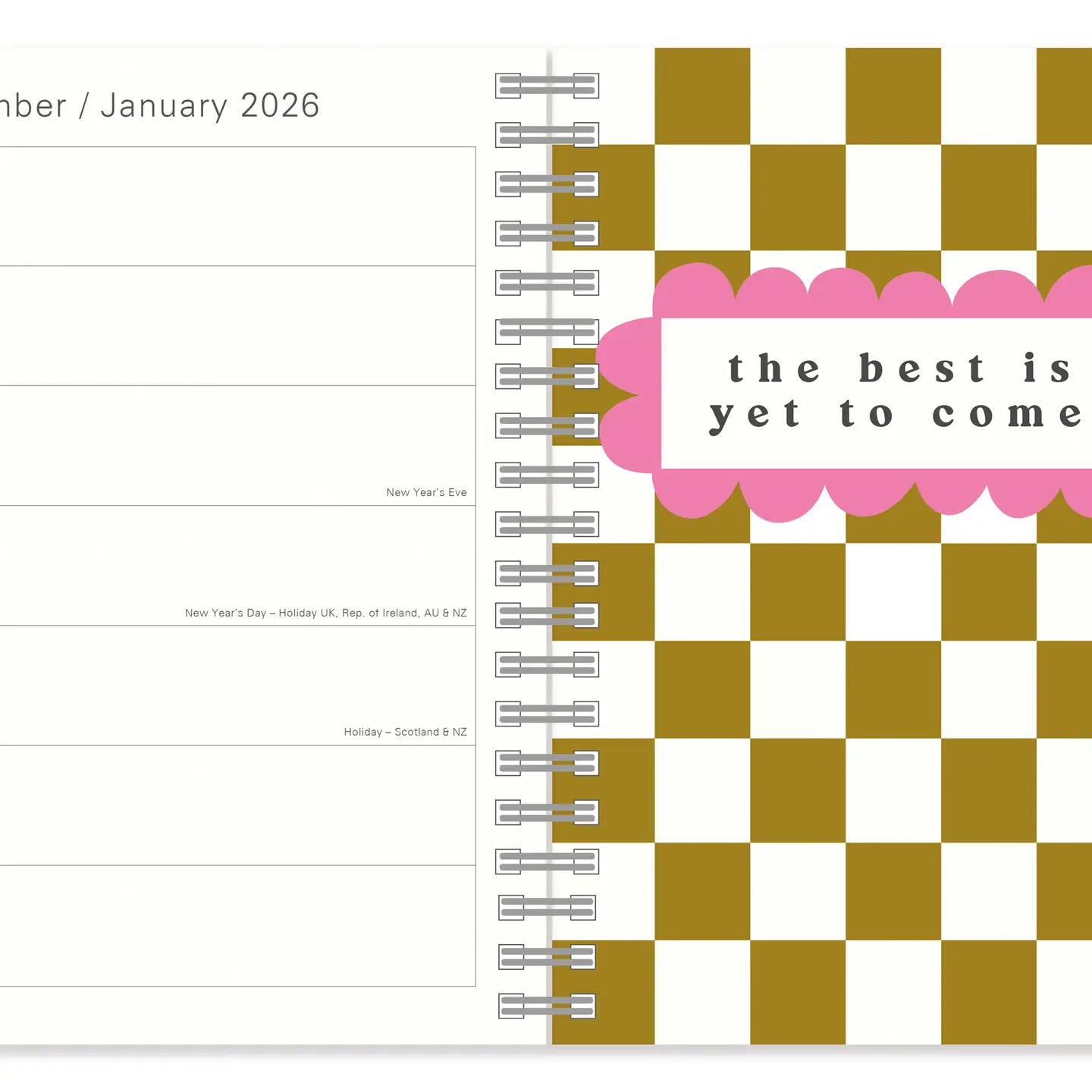 Caroline gardener lots of love A5 wiro 2026 diary image 1