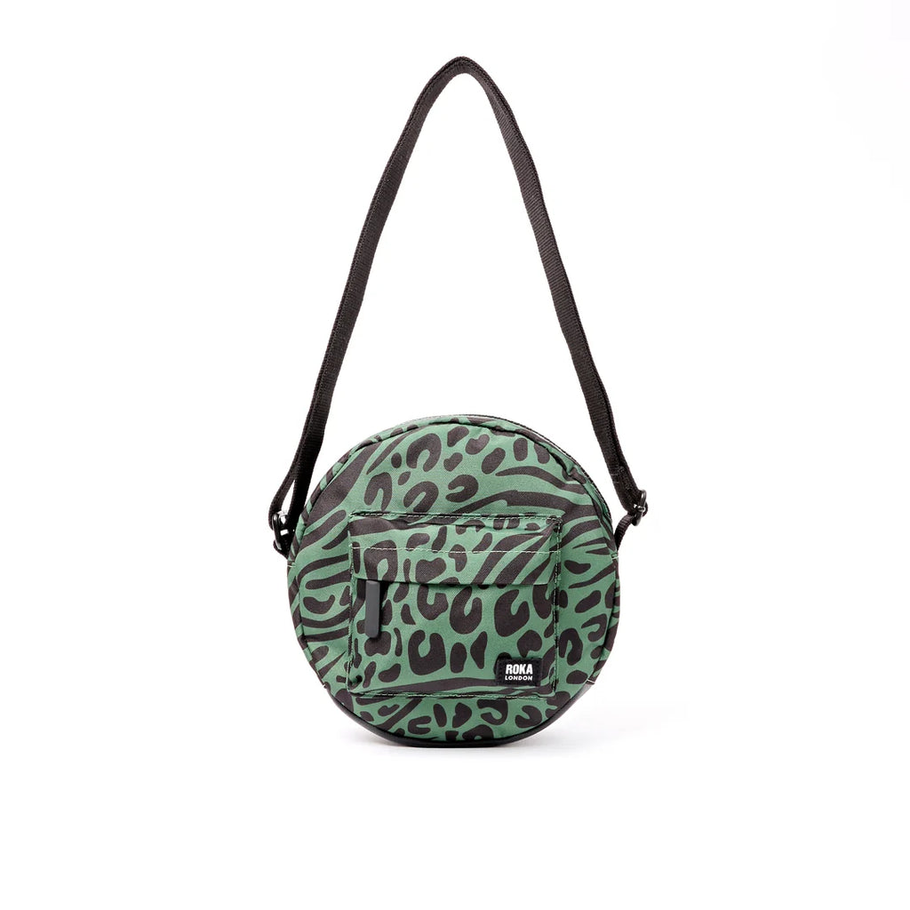 Paddington crossbody bag in mixed animal artichoke