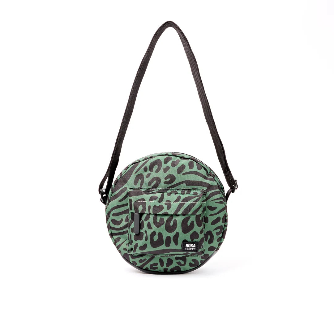 Paddington crossbody bag in mixed animal artichoke