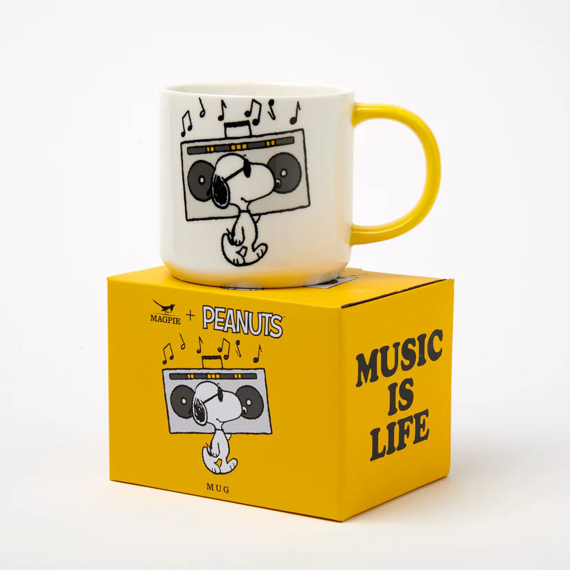 Peanuts music mug  image 0