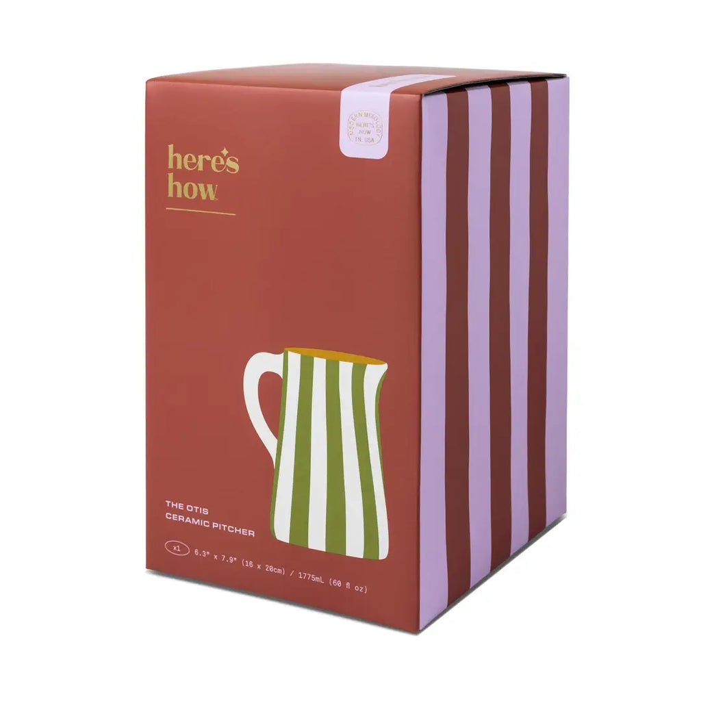 The Otis Ceramic Pitcher