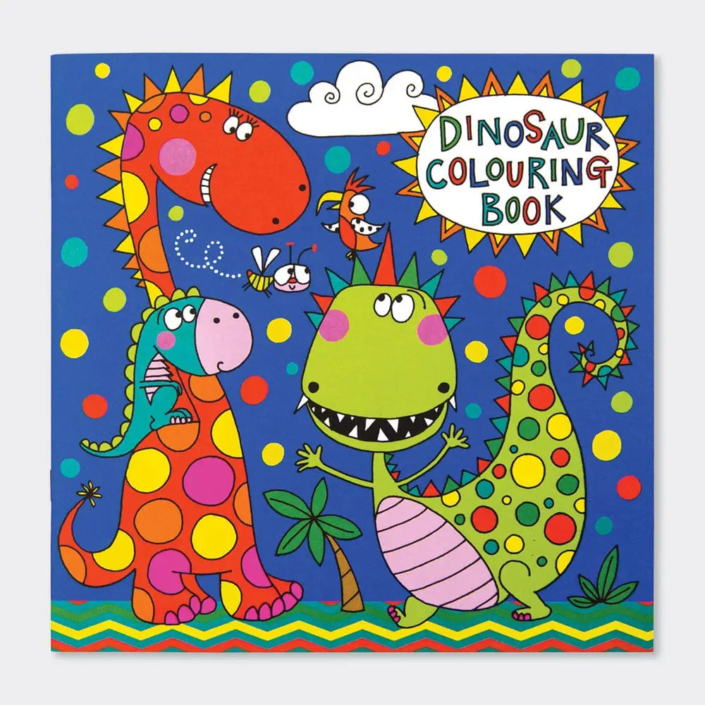 Dinosaur colouring book