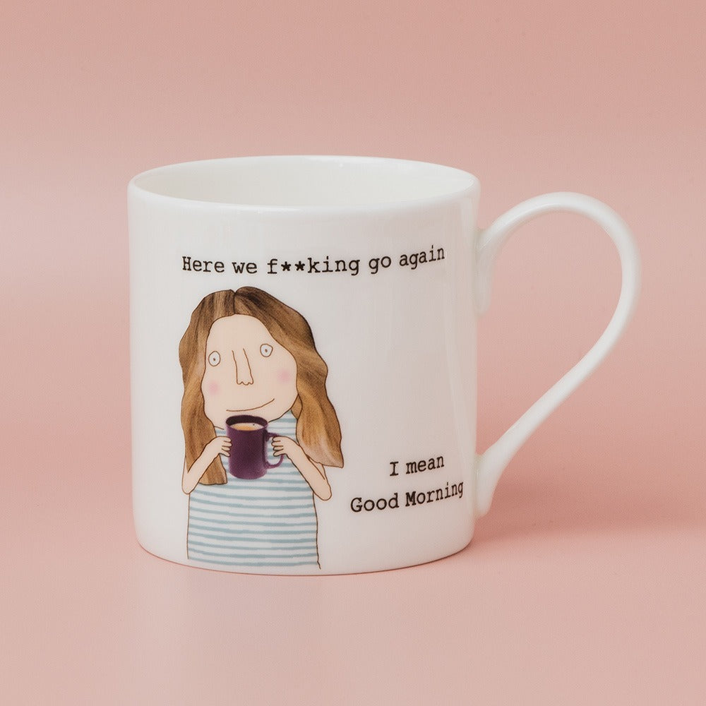 Here we go again woman - mug