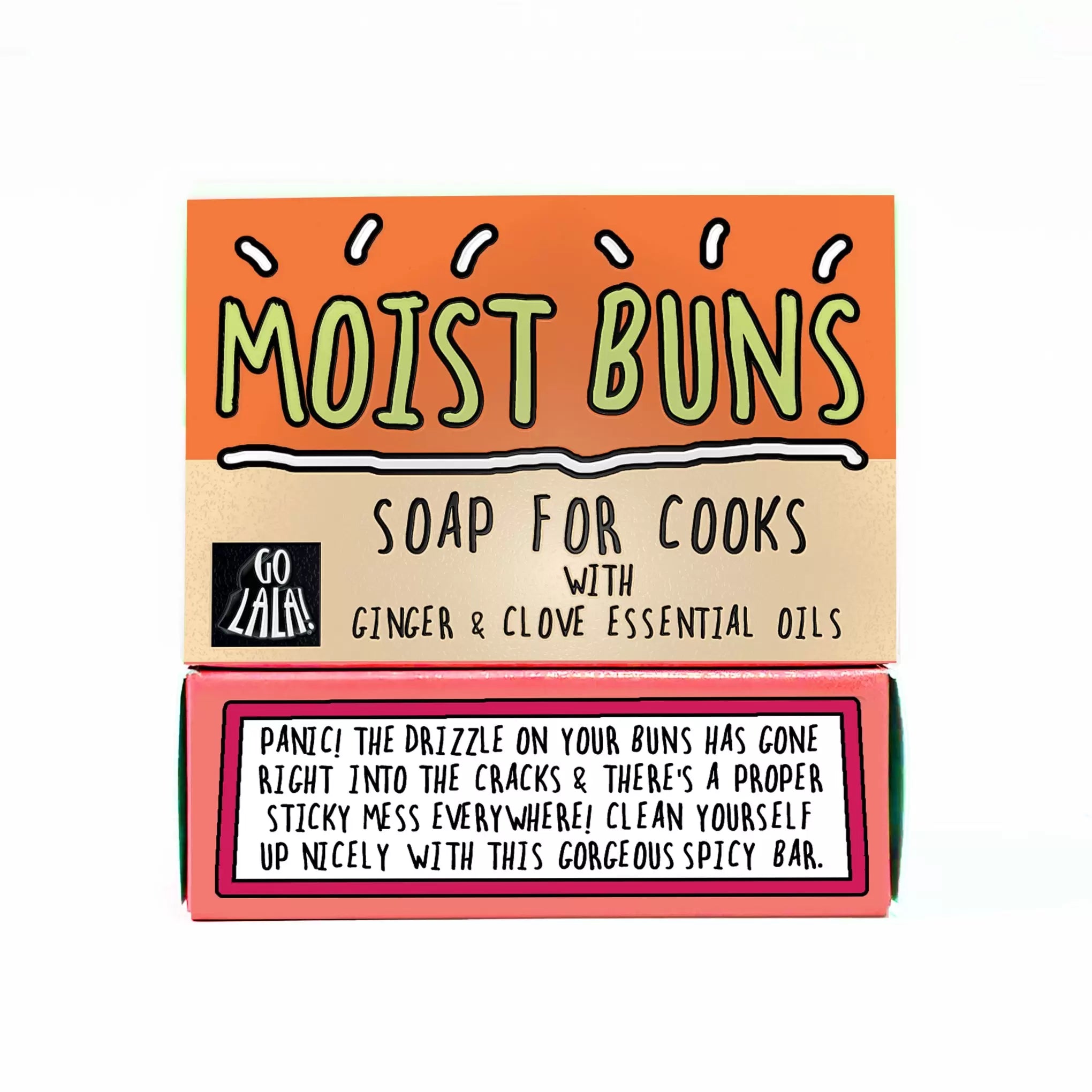 Moist buns ginger & clove soap bar
