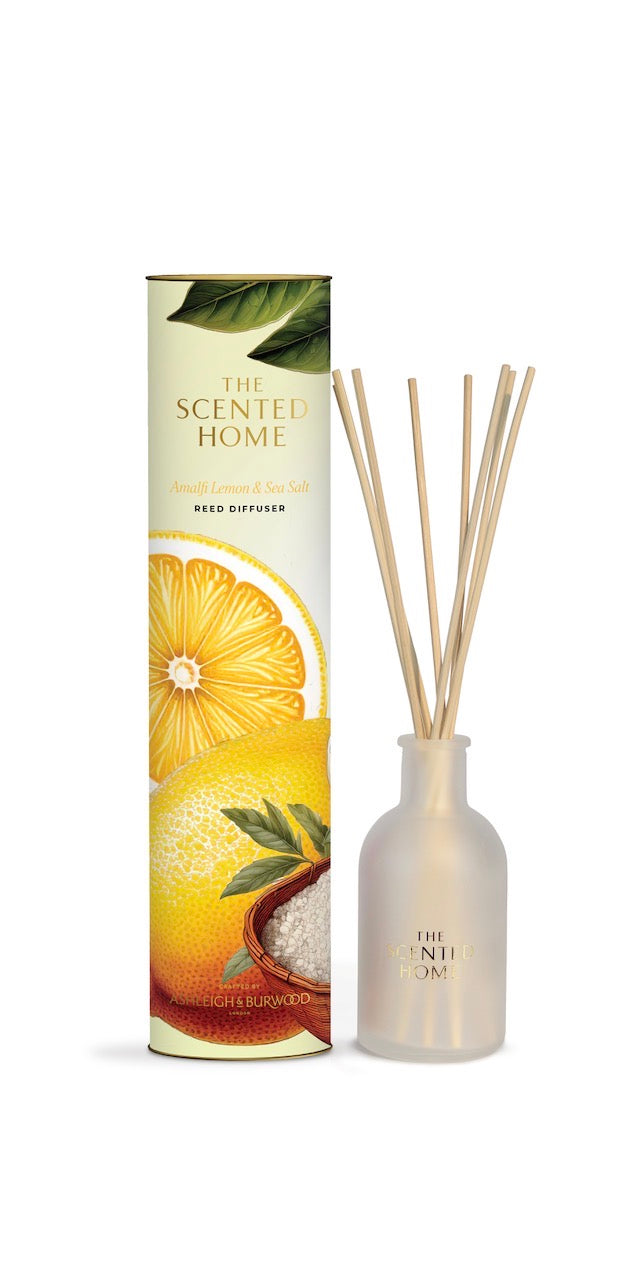 Amalfi lemon & sea salt reed diffuser