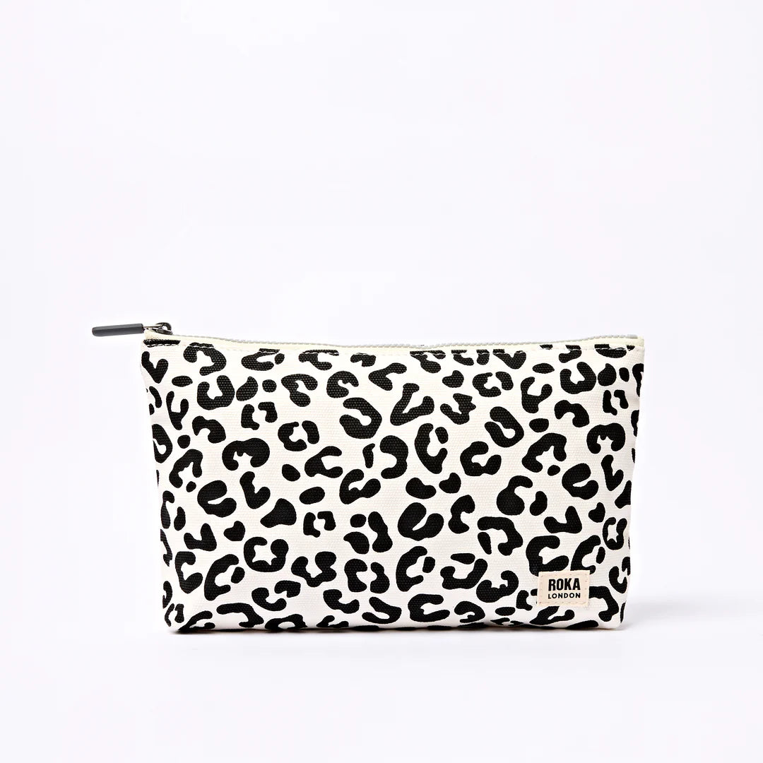Maida Vale pouch in summer leopard -big