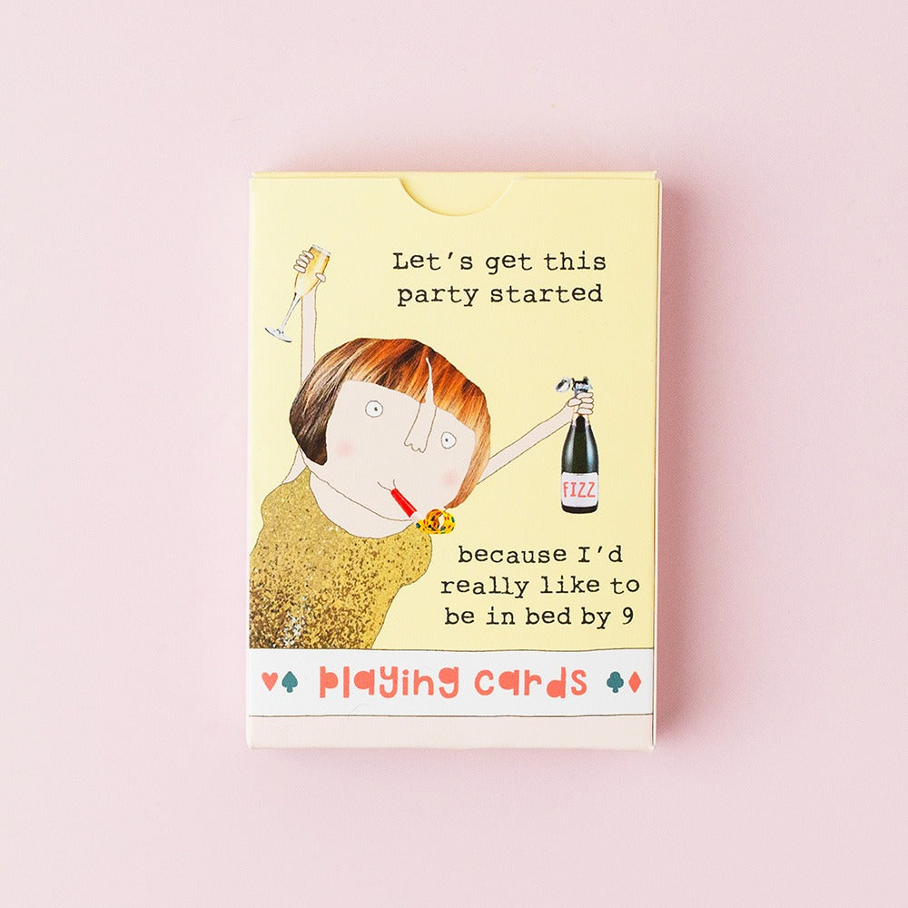 Party started - playing cards