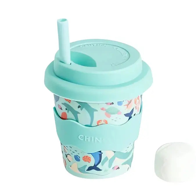 Sea creatures babychino cup