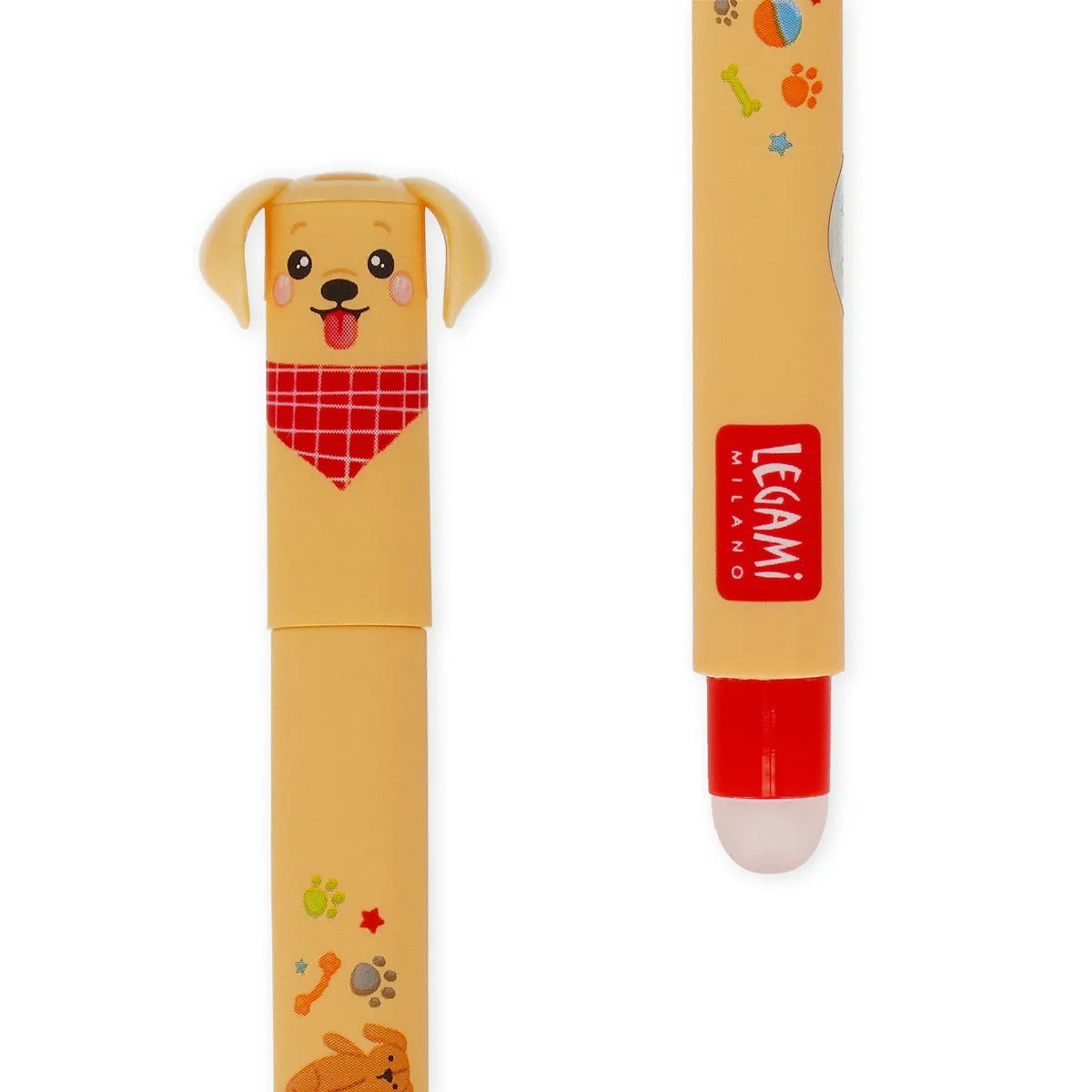 Legami set of 3 fur-ever-friends erasable pens