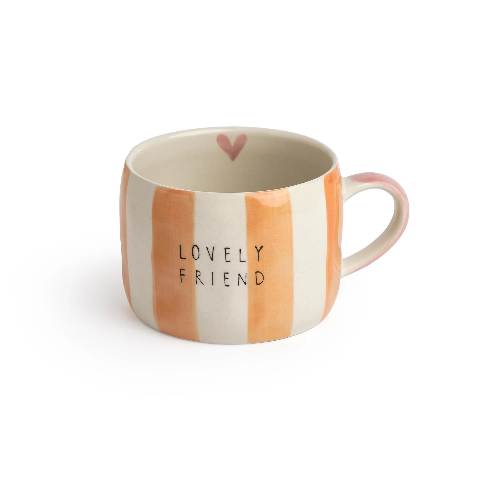 Lovely friend stoneware mug