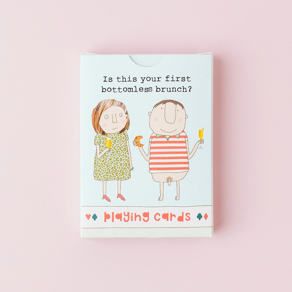 Bottomless brunch - playing cards