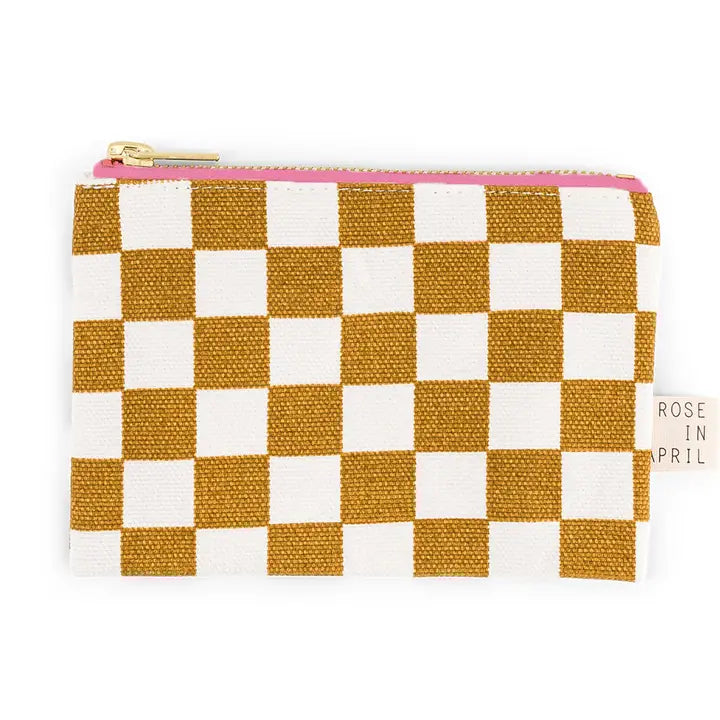 Marie Purse Check Caramel