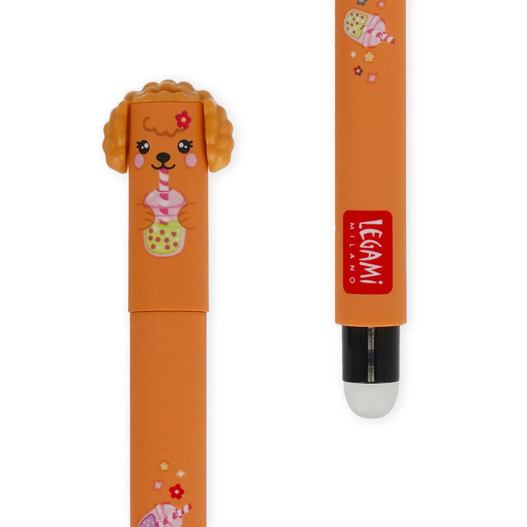 Legami set of 3 fur-ever-friends erasable pens
