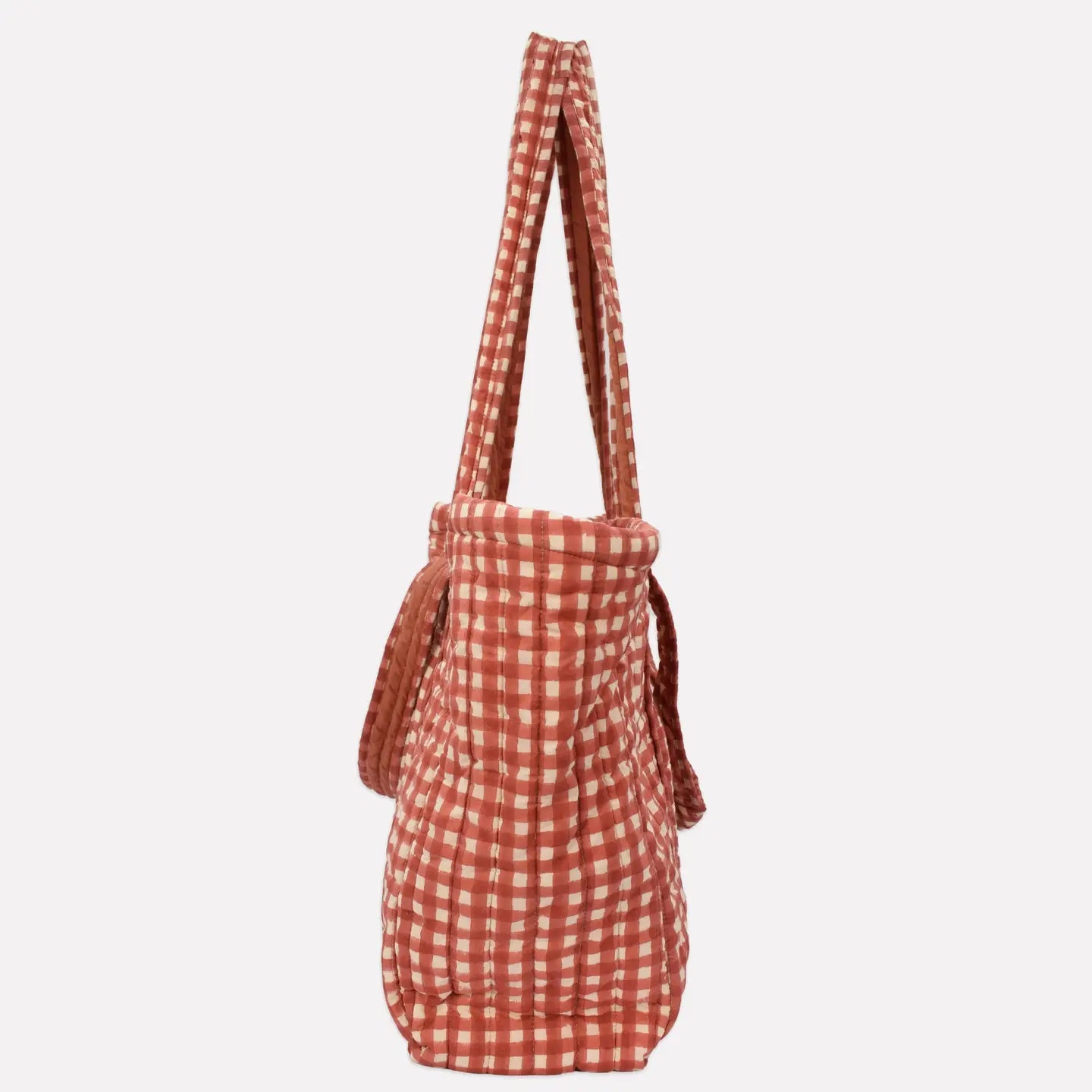 Yonder quilted carry all - gingham