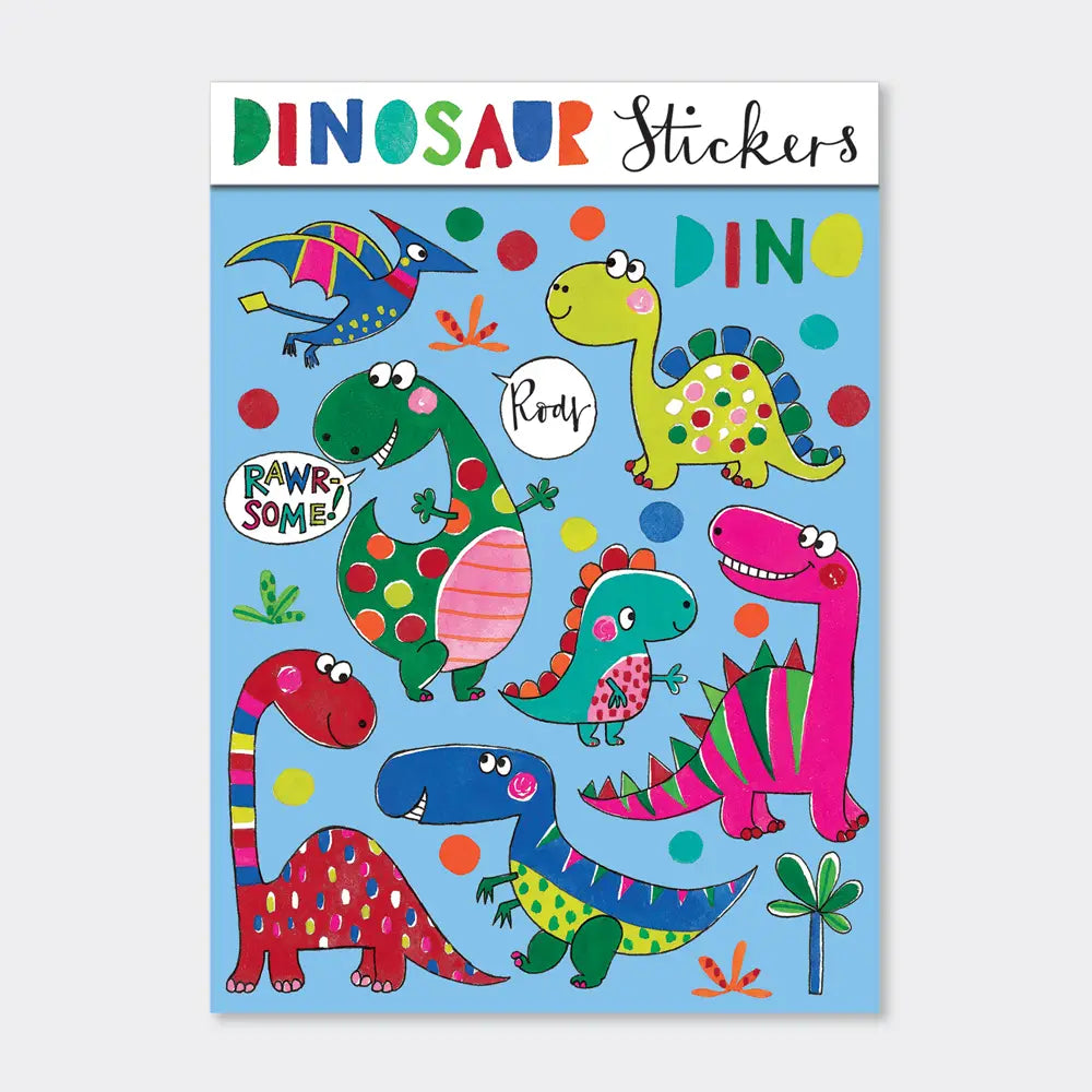Dinosaur sticker sheets