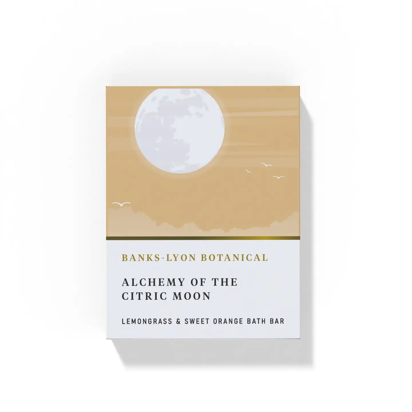 Lemongrass & sweet orange solid bath oil bar