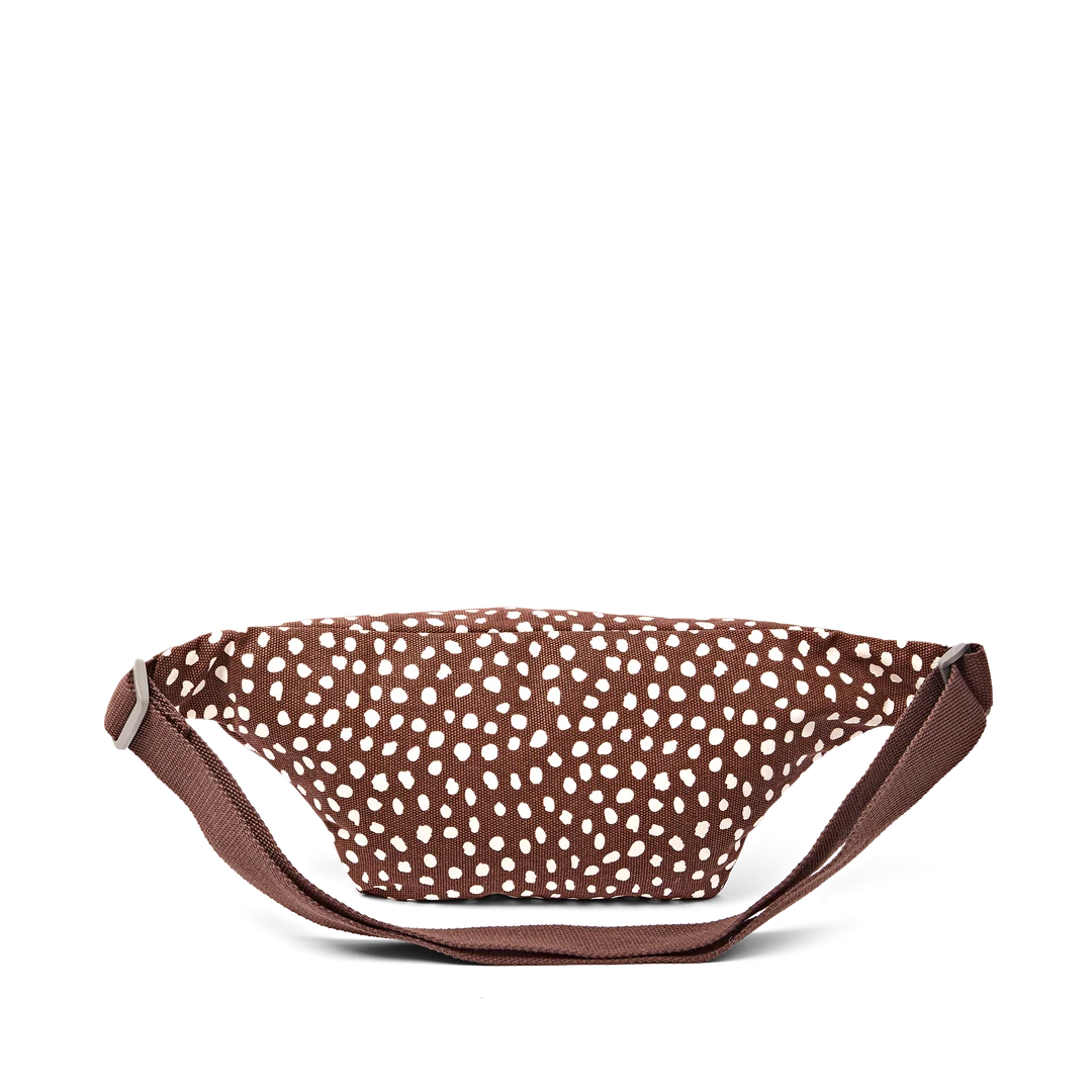 Mill Hill crossbody bag in brown dot