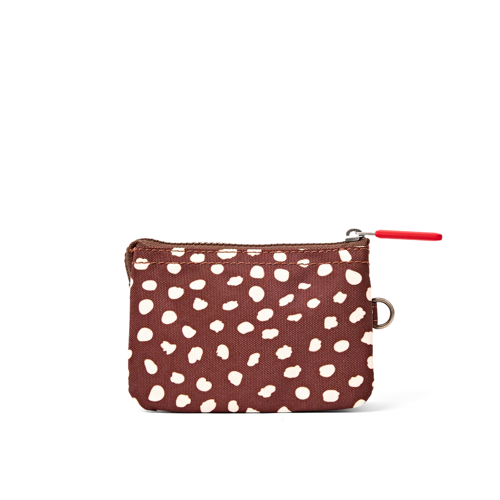 Carnaby wallet in brown dot