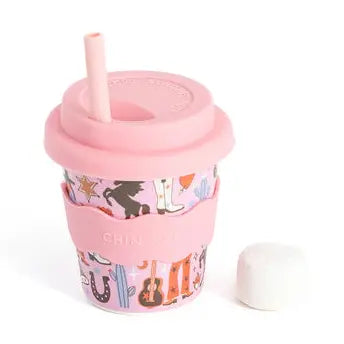 Cowgirl babychino cup