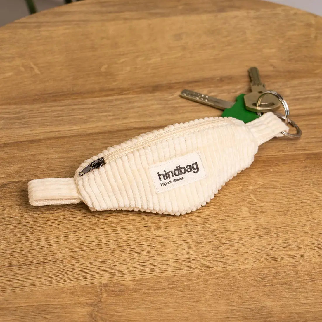 Banana côme corduroy keychain