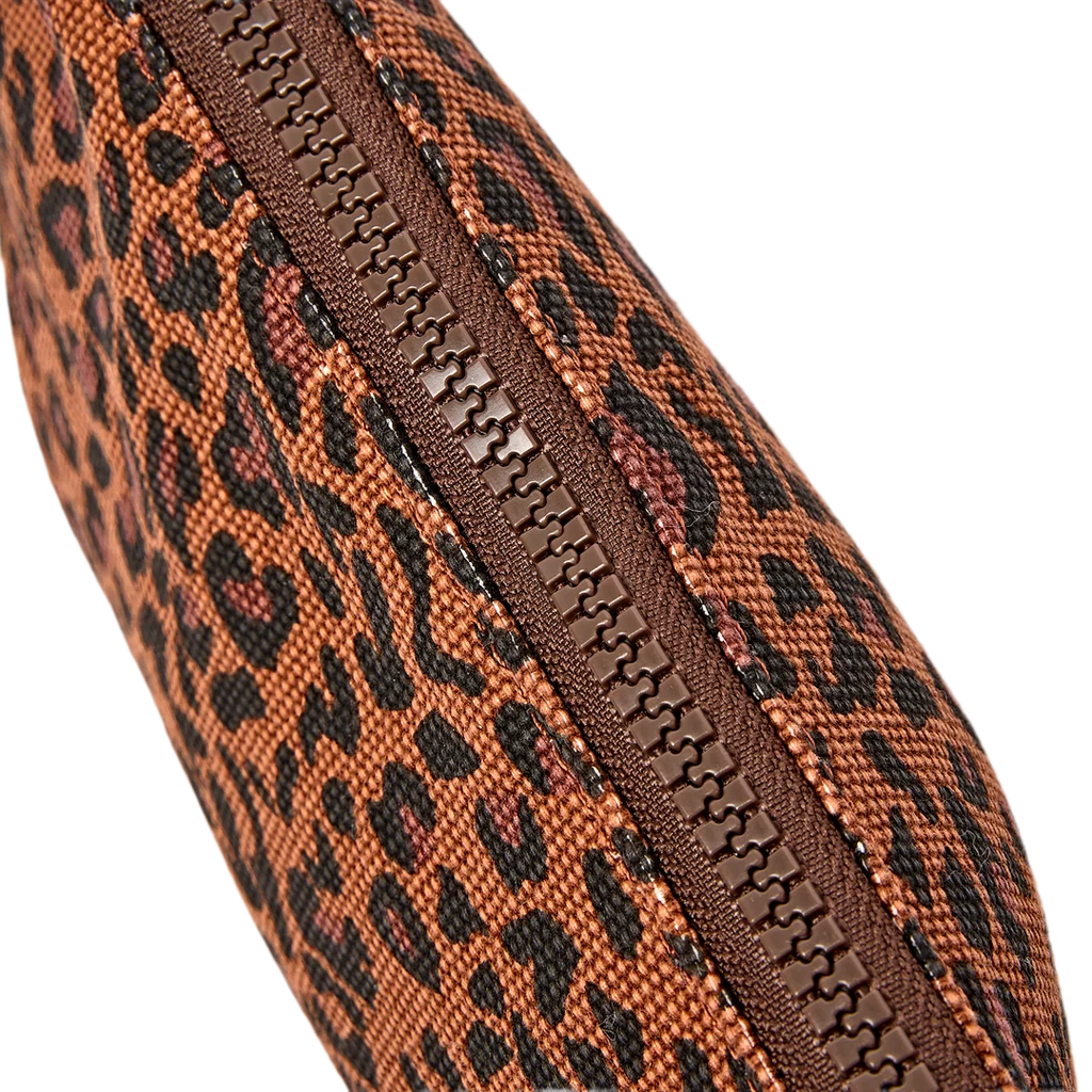 Maida Vale pouch in mini leopard - small