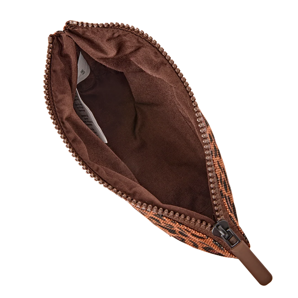 Maida Vale pouch in mini leopard - small