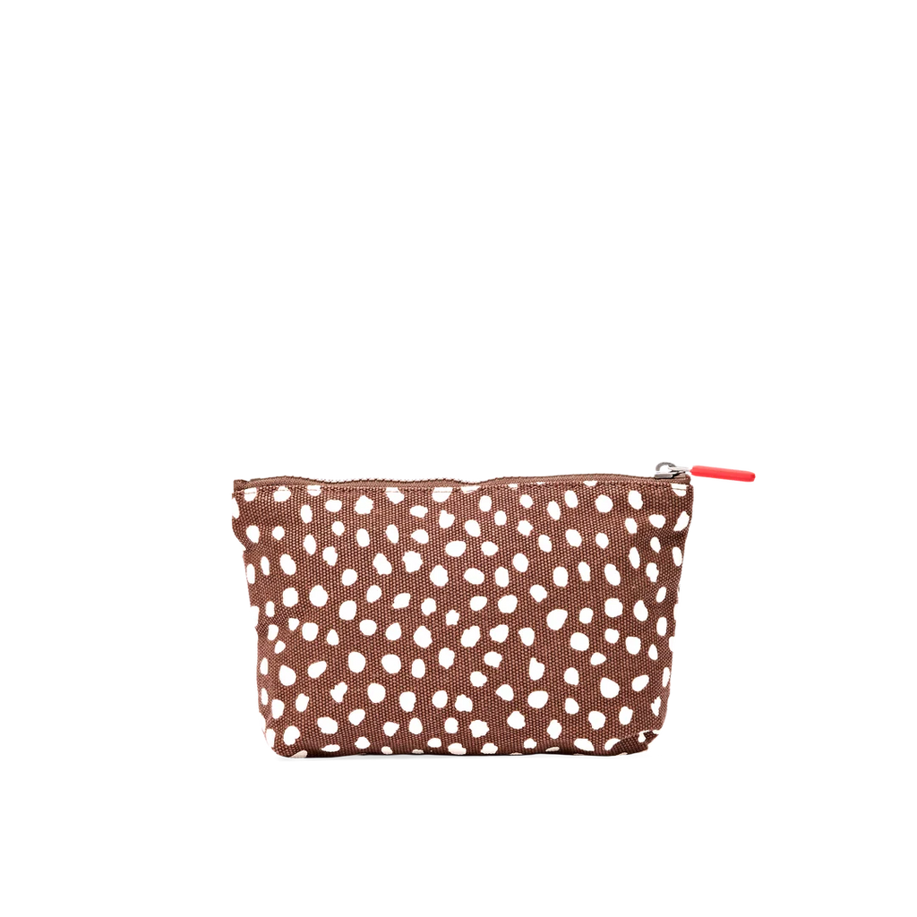 Maida Vale pouch in brown spot - small