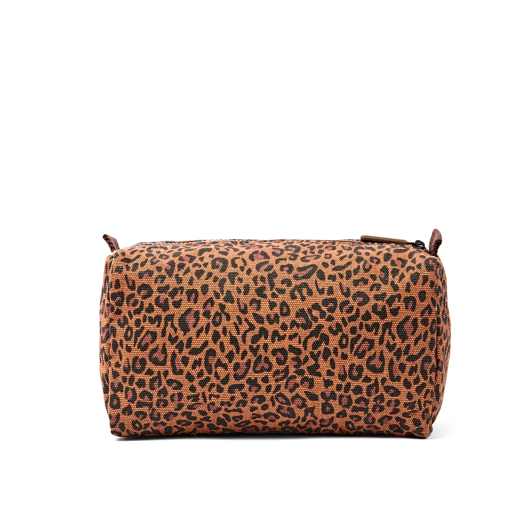 Maygrove wash bag in mini leopard