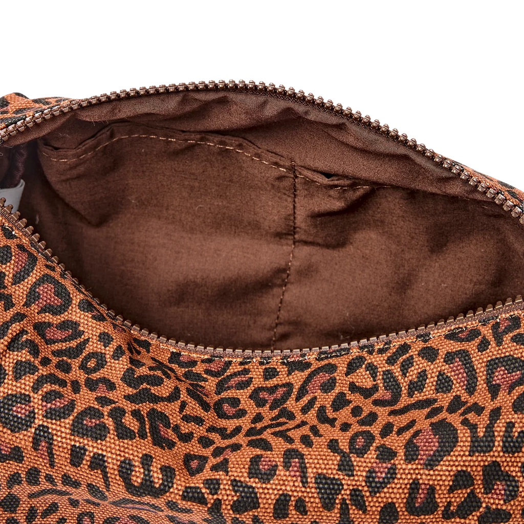 Maygrove wash bag in mini leopard