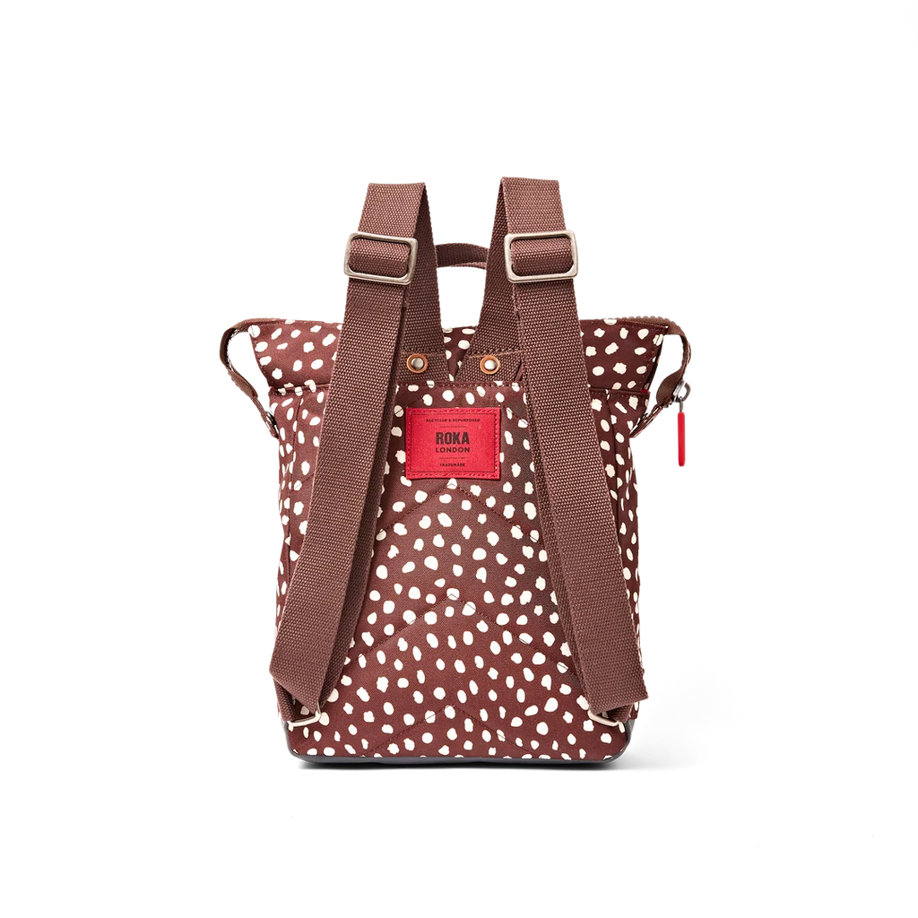 Bantry Backpack in brown dot