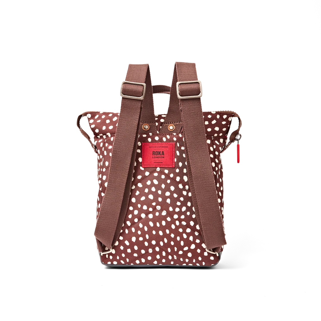 Bantry Backpack in brown dot